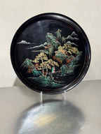 Vintage Japanese cocktail set detail