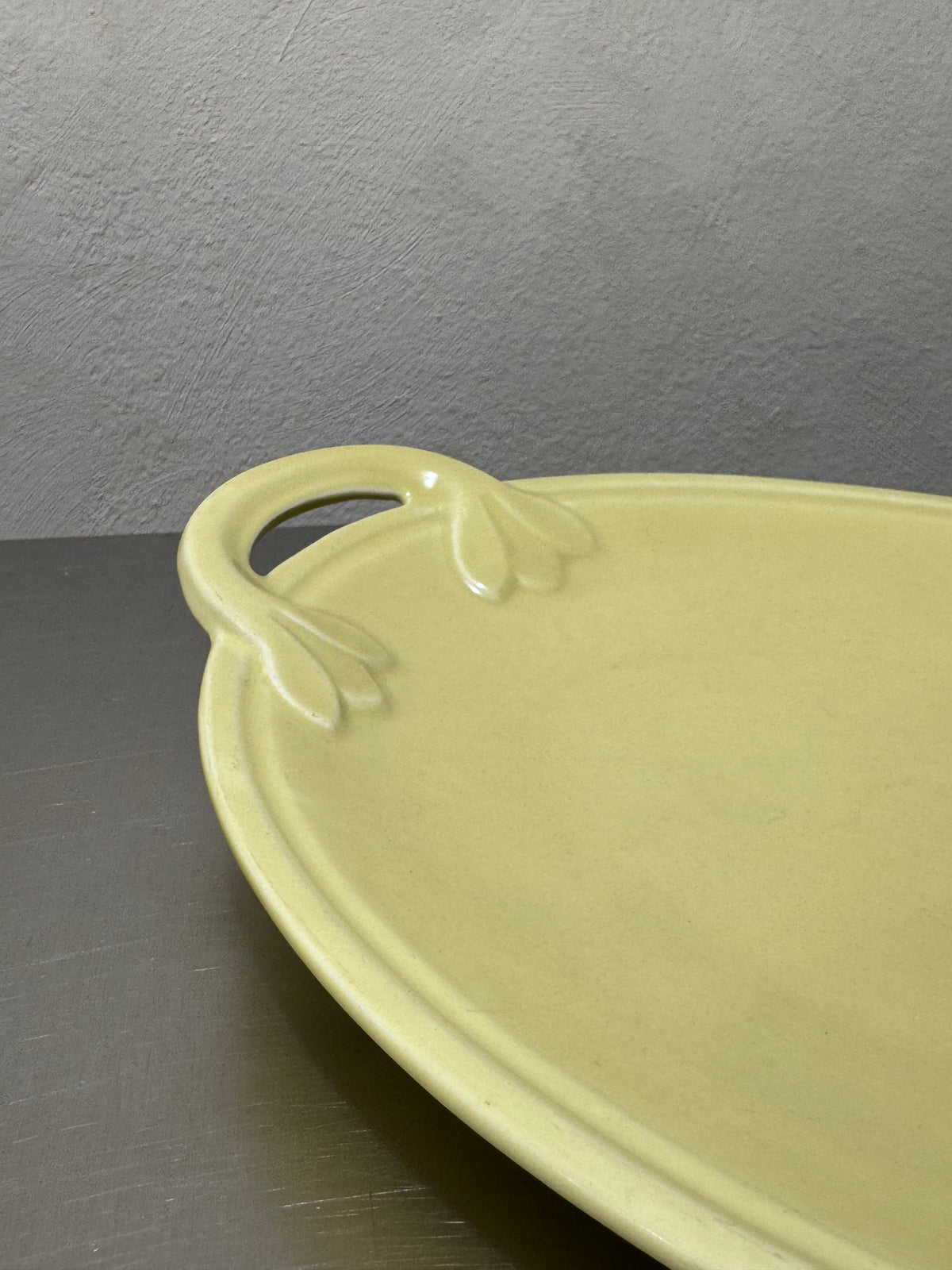 Vintage Gefle Royal platter detail