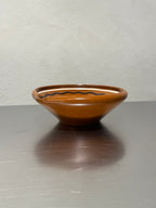 Small vintage ceramic mixing bowl detail