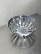 Chrome-Plated Fruit Bowl