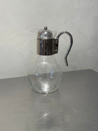 Silver-Plated Glass Wine Pitcher – product image 1