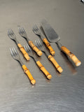 Bamboo Dessert Utensils Set of 7 – product image 1