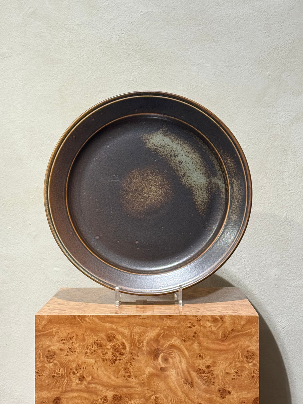 Porsgrund Brown Porcelain Dish