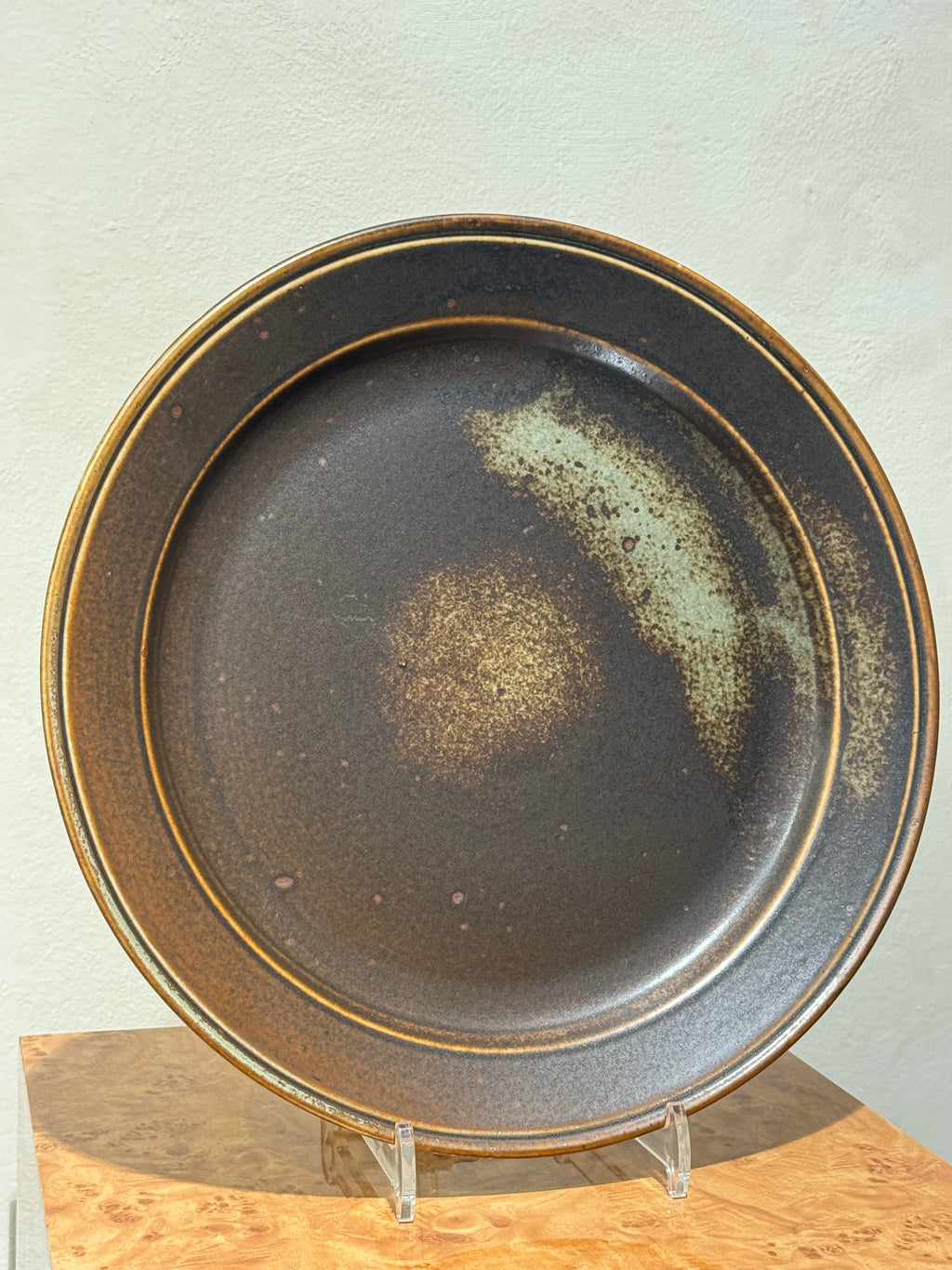 Porsgrund Brown Porcelain Dish