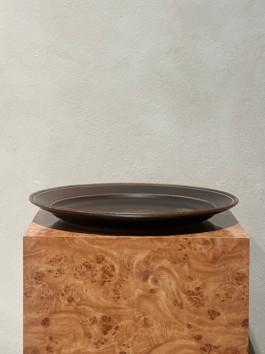 Porsgrund Brown Porcelain Dish