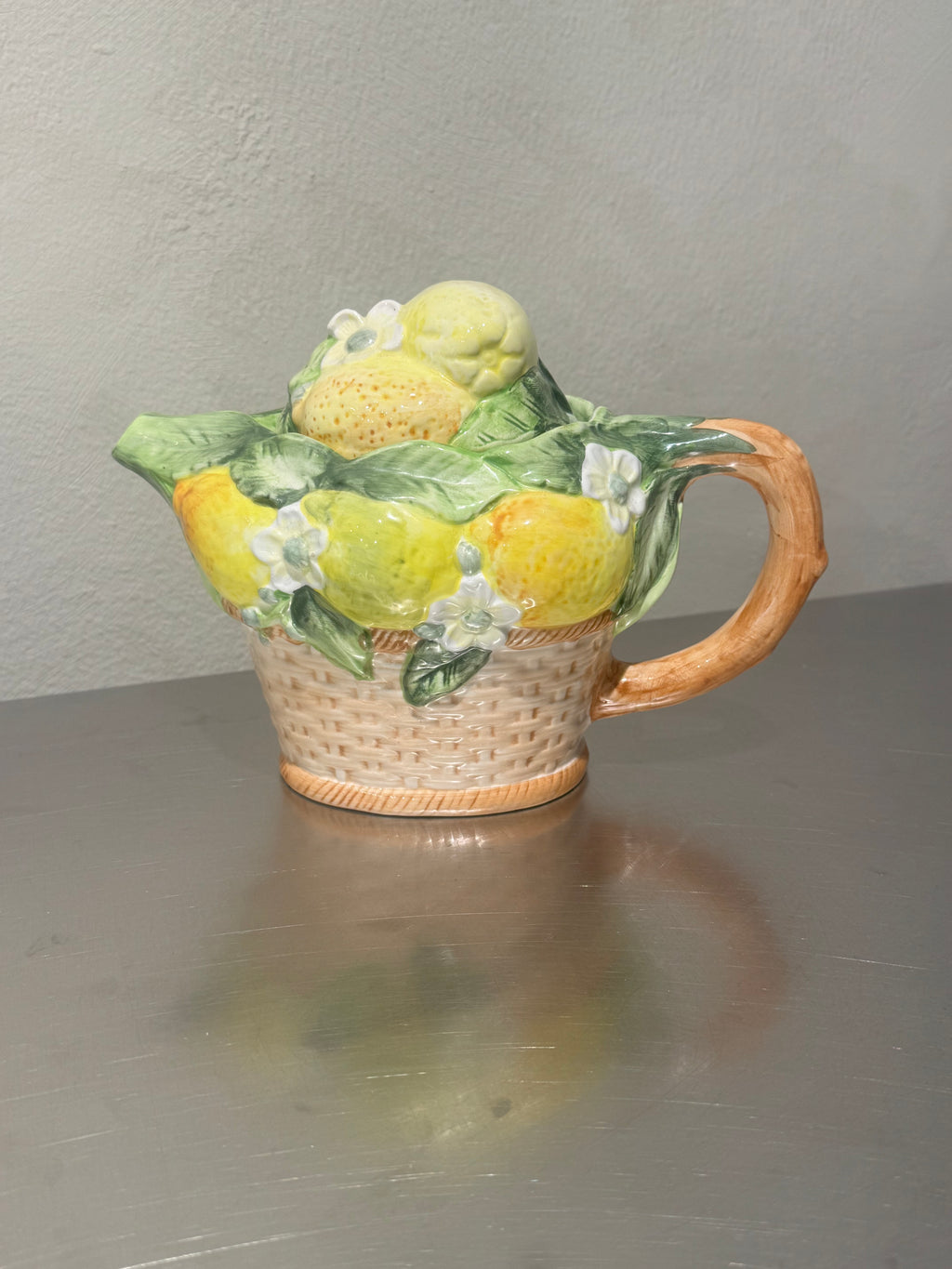 Majolica Lemon Teapot – product image 1