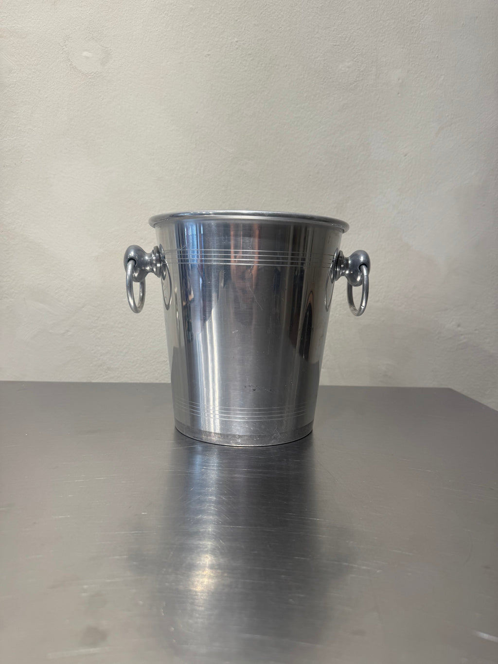 French Aluminium Wine Cooler