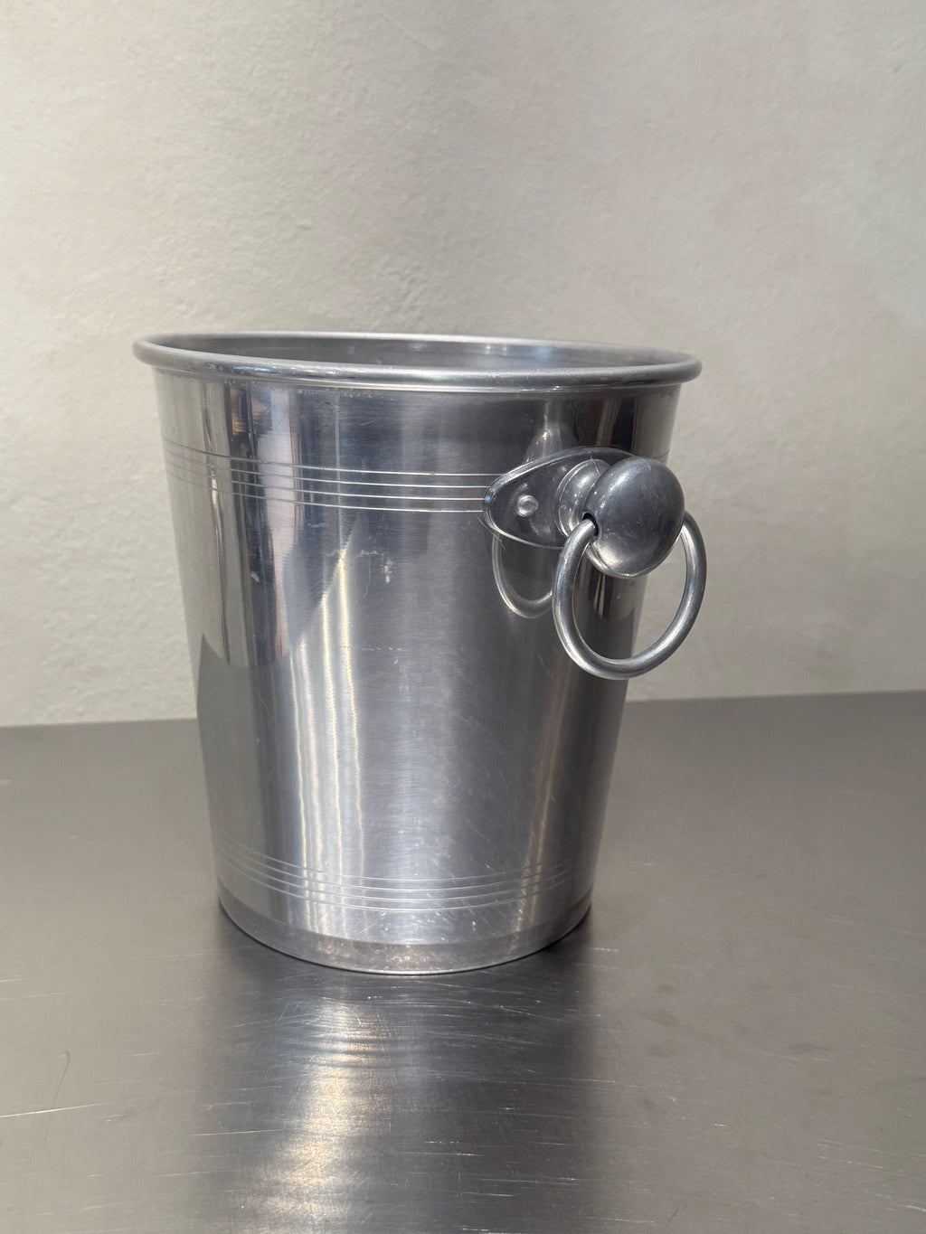 French Aluminium Wine Cooler