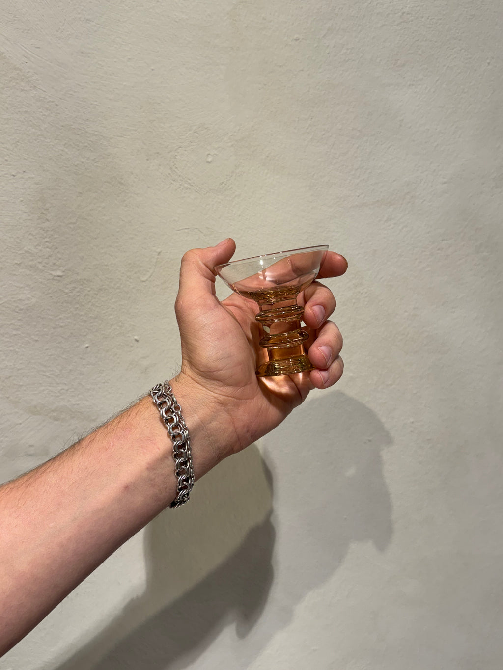 Amber Coupe Glasses Set of 8