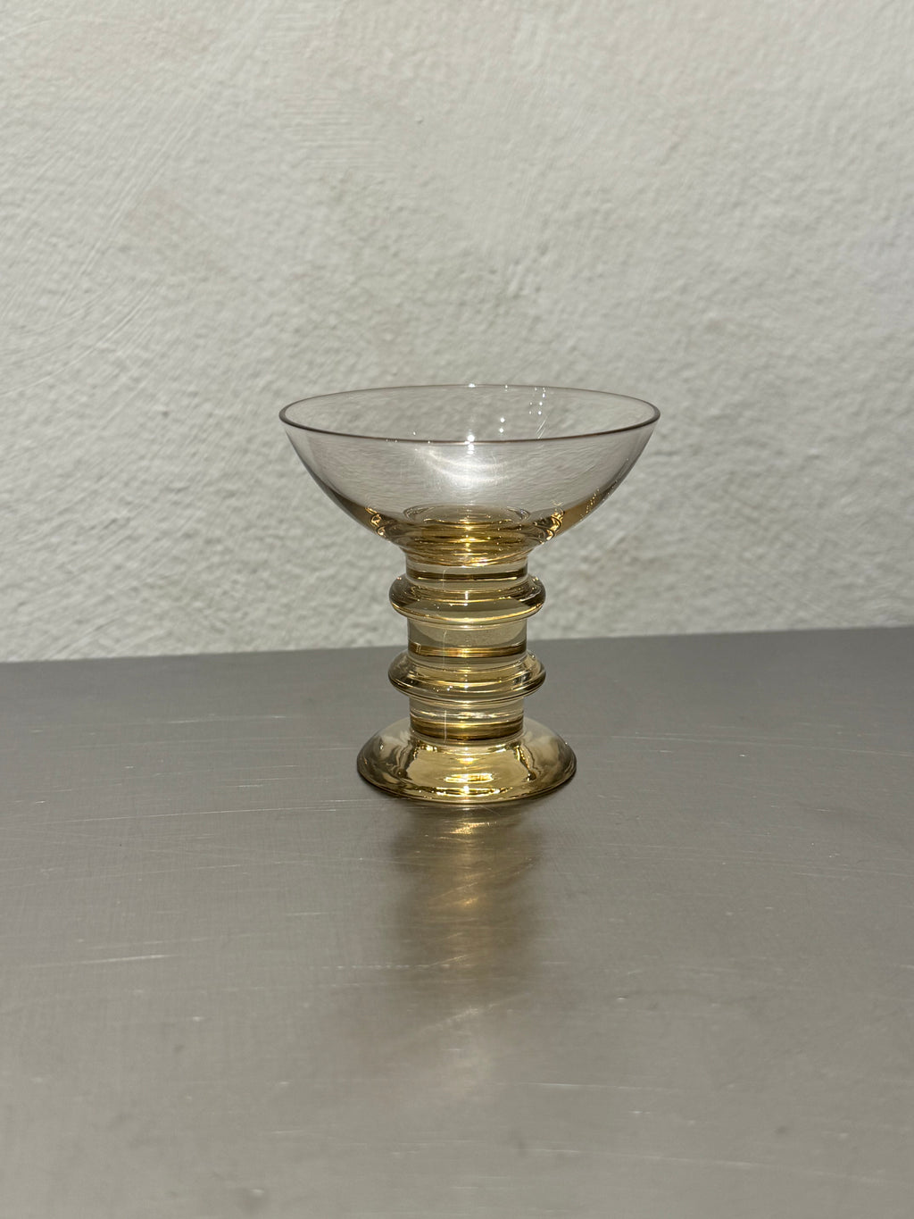 Amber Coupe Glasses Set of 8