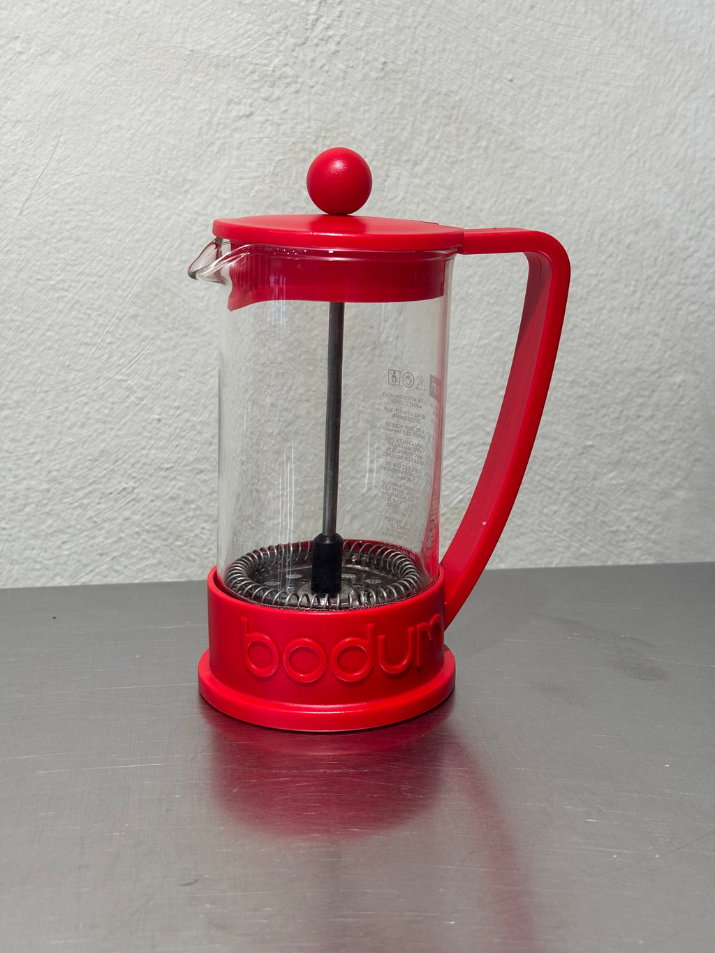 Red Bodum French Press