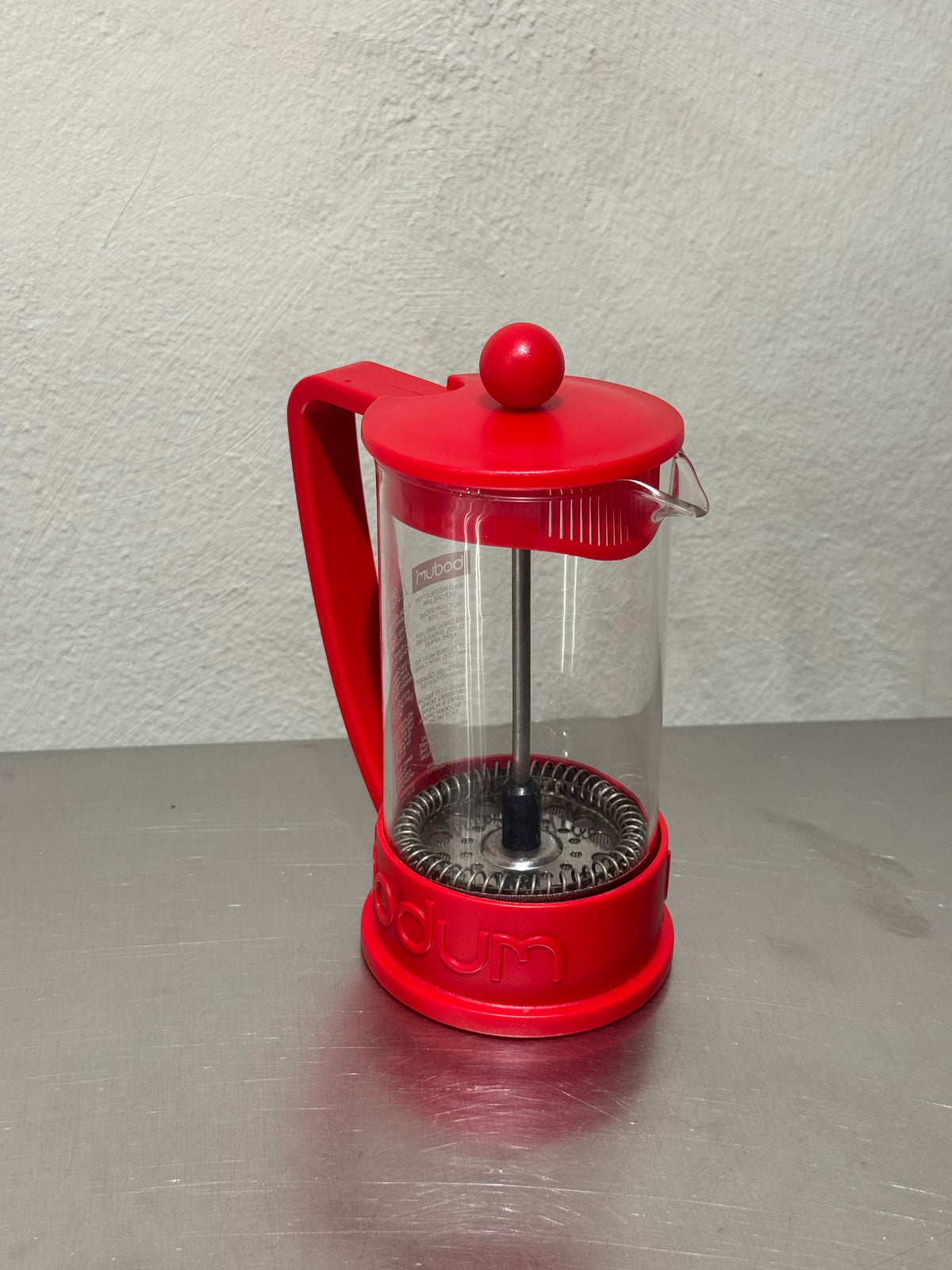 Red Bodum French Press