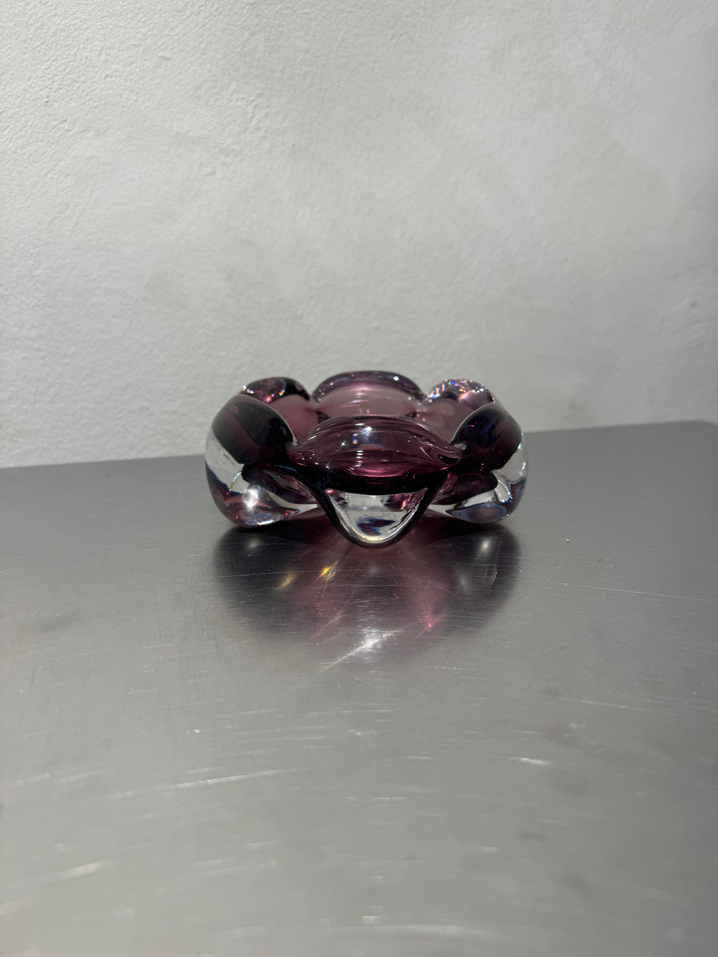 Åfors Purple Crystal Ashtray