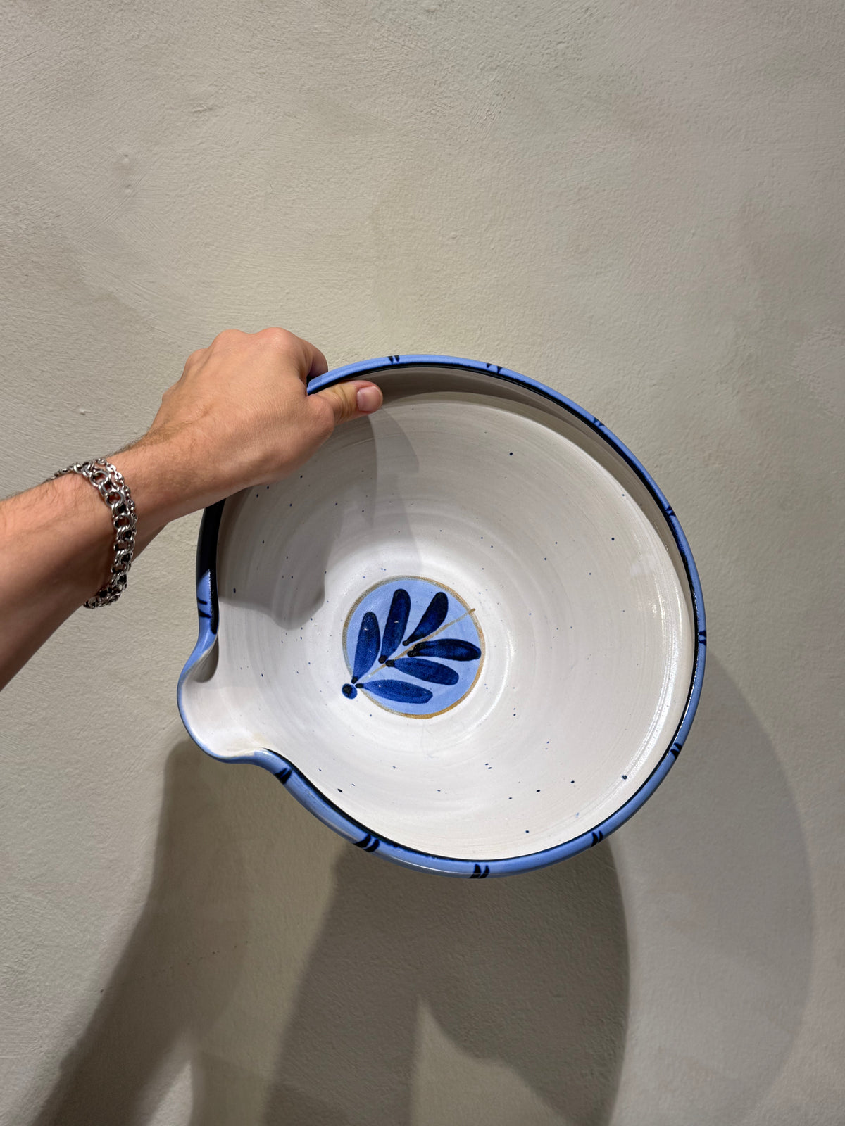 Large Handmade Mixing Bowl