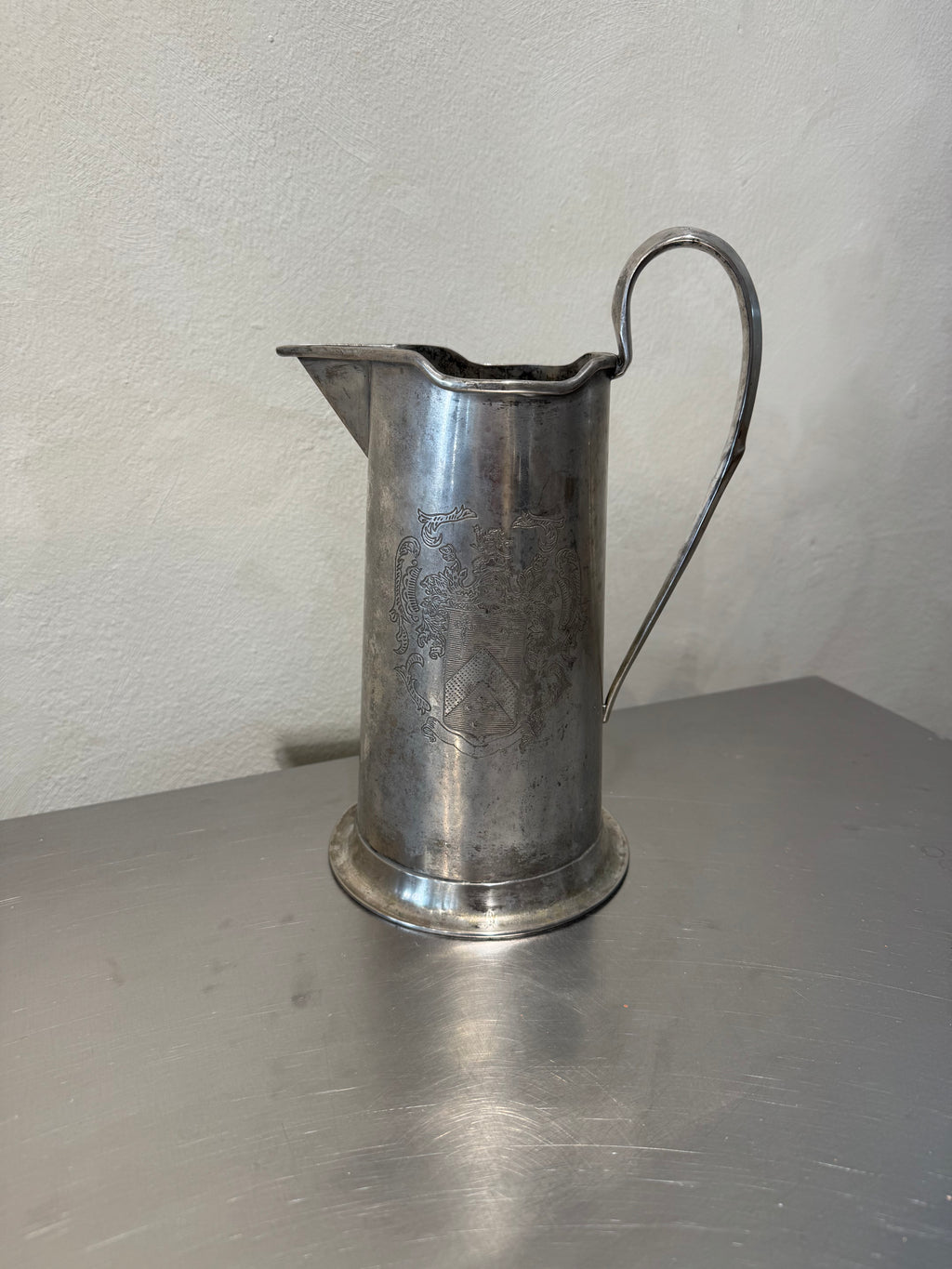 Silver-Plated Beer Pitcher – product image 1
