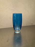 1990s Blue Highball Glasses – product image 3