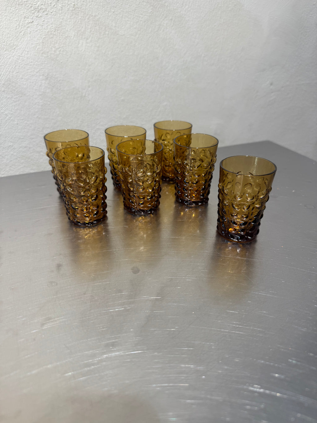 Amber Shot Glasses Set of 7 – product image 1
