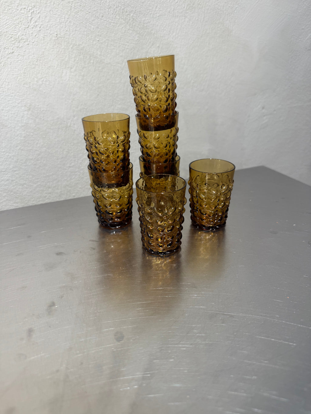 Amber Shot Glasses Set of 7 – product image 2