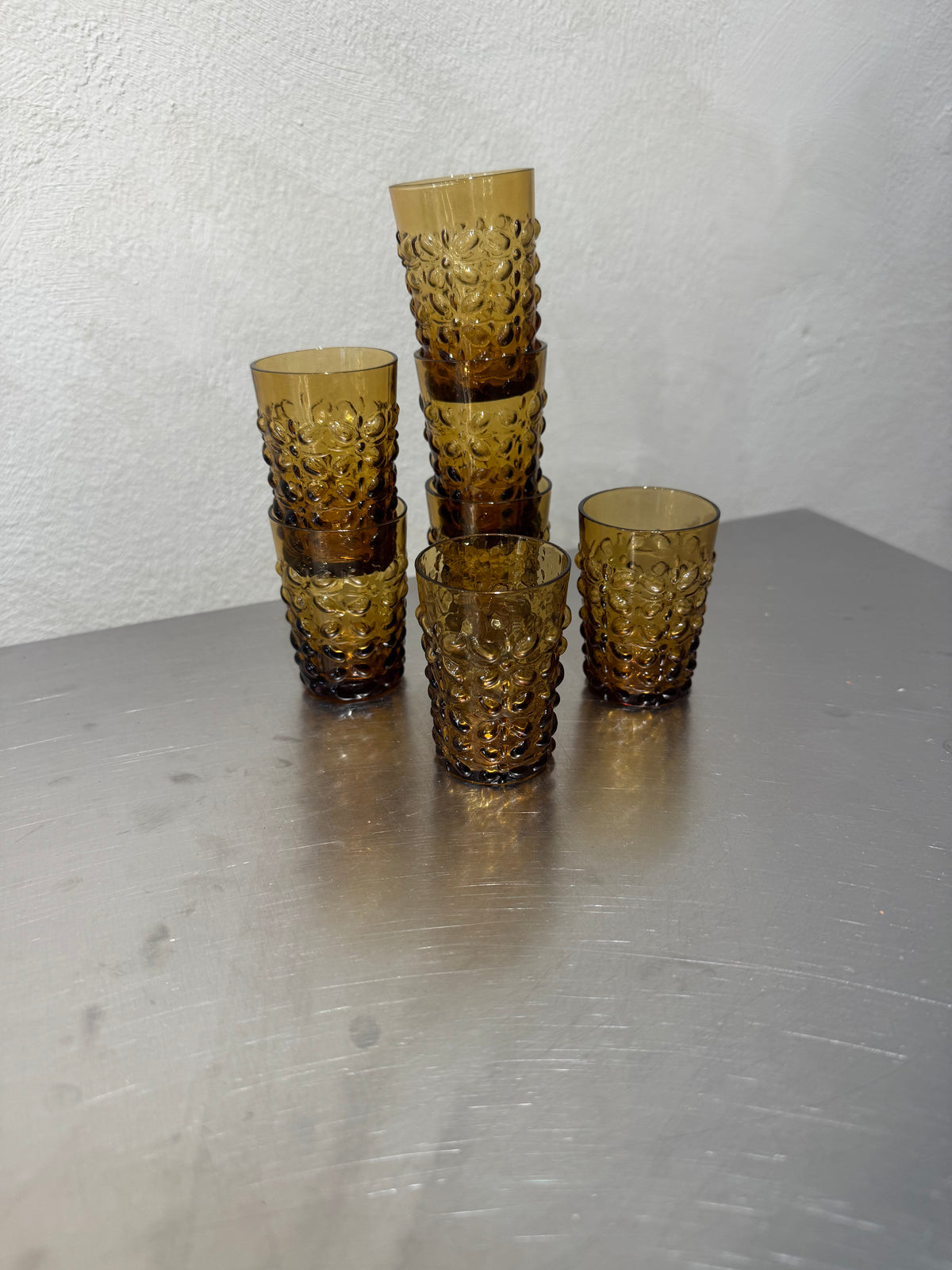Amber Shot Glasses Set of 7 – product image 2