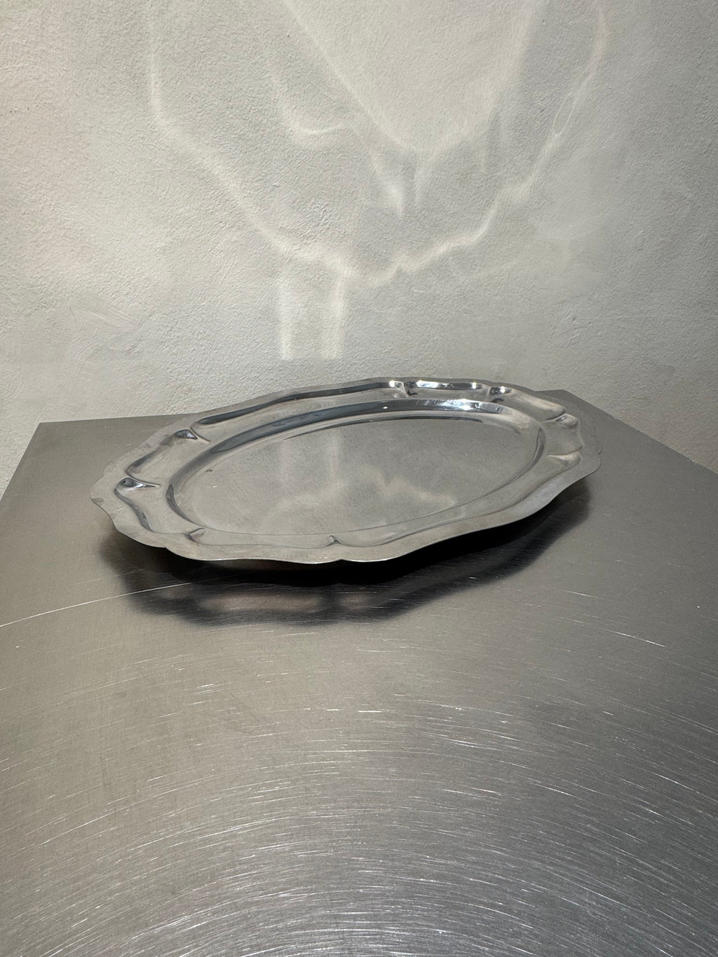 French Stainless Steel Platter – product image 1