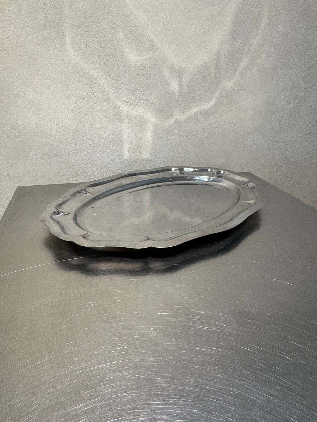 French Stainless Steel Platter – product image 1