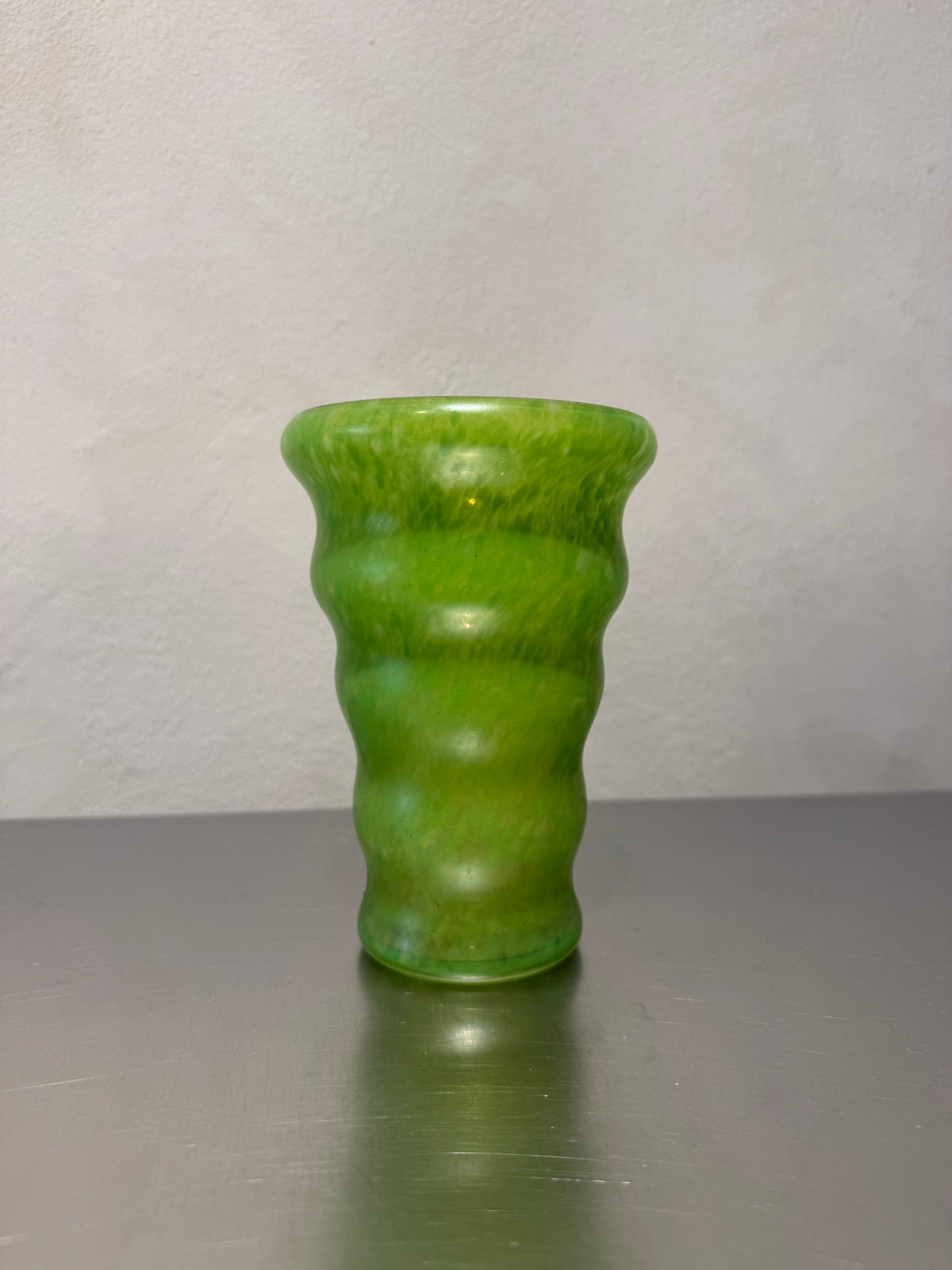 Italian Grass Green Vase – product image 2