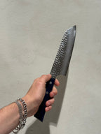 Yaxell Blue Breeze Santoku Knife 16.5 cm – product image 3
