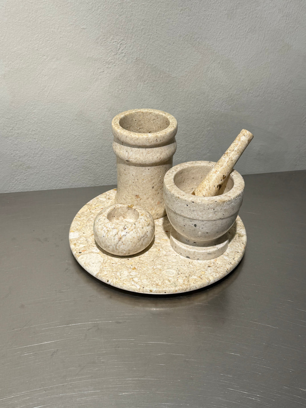 Travertine Kitchen Set of 4 – product image 1