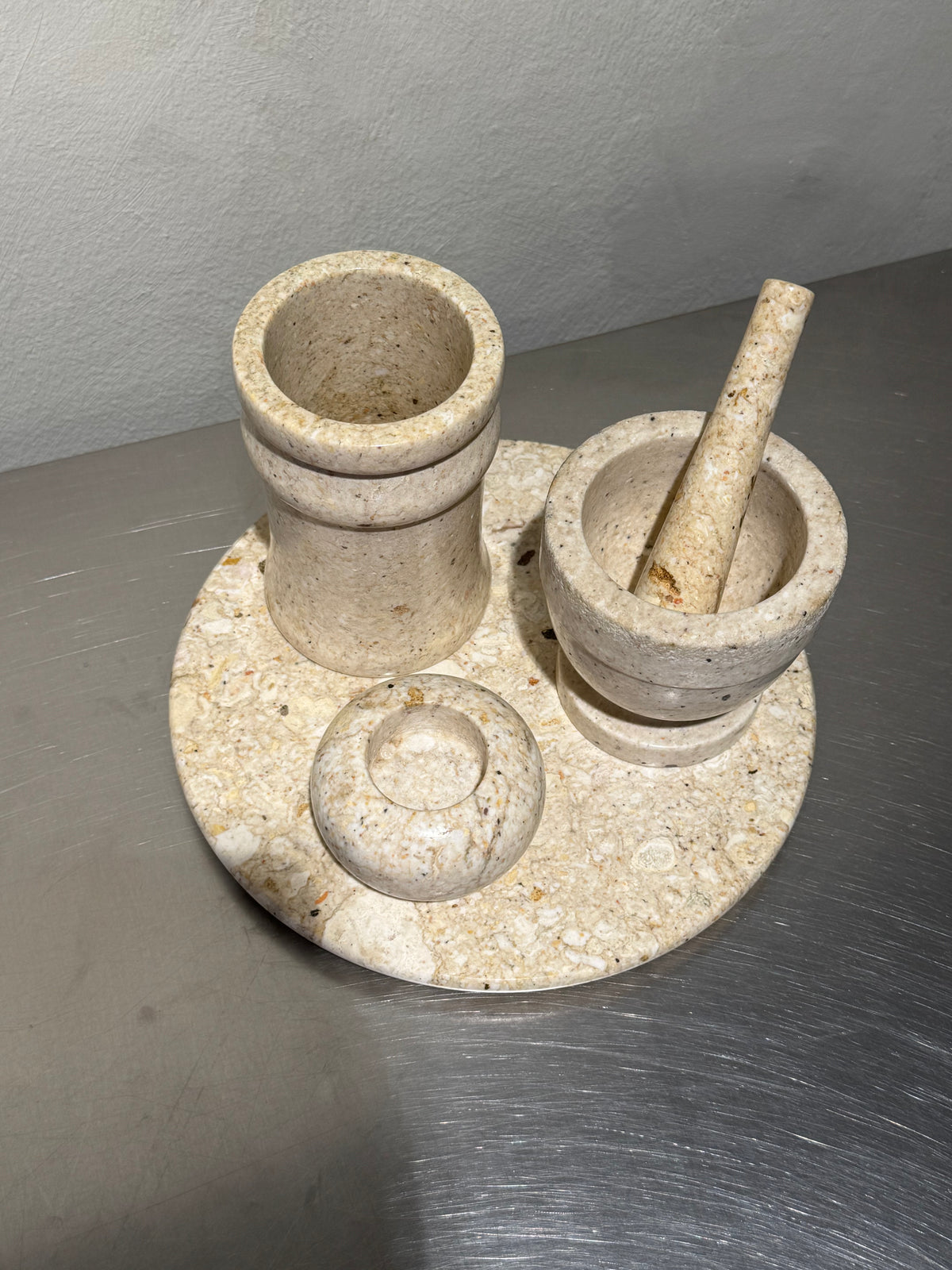 Travertine Kitchen Set of 4 – product image 2
