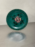 Painted Wooden Folk Art Plate – product image 1