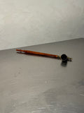 Brass and Wood Candle Snuffer – product image 1