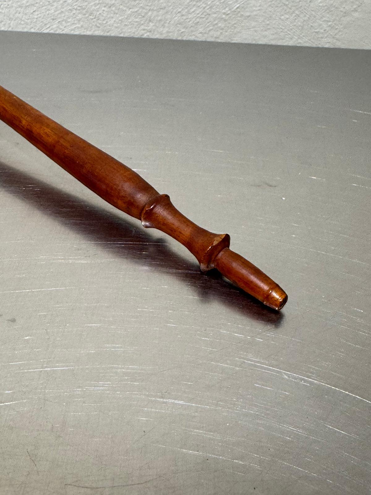 Brass and Wood Candle Snuffer – product image 4