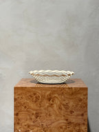 Round Bread Basket Cream – product image 1