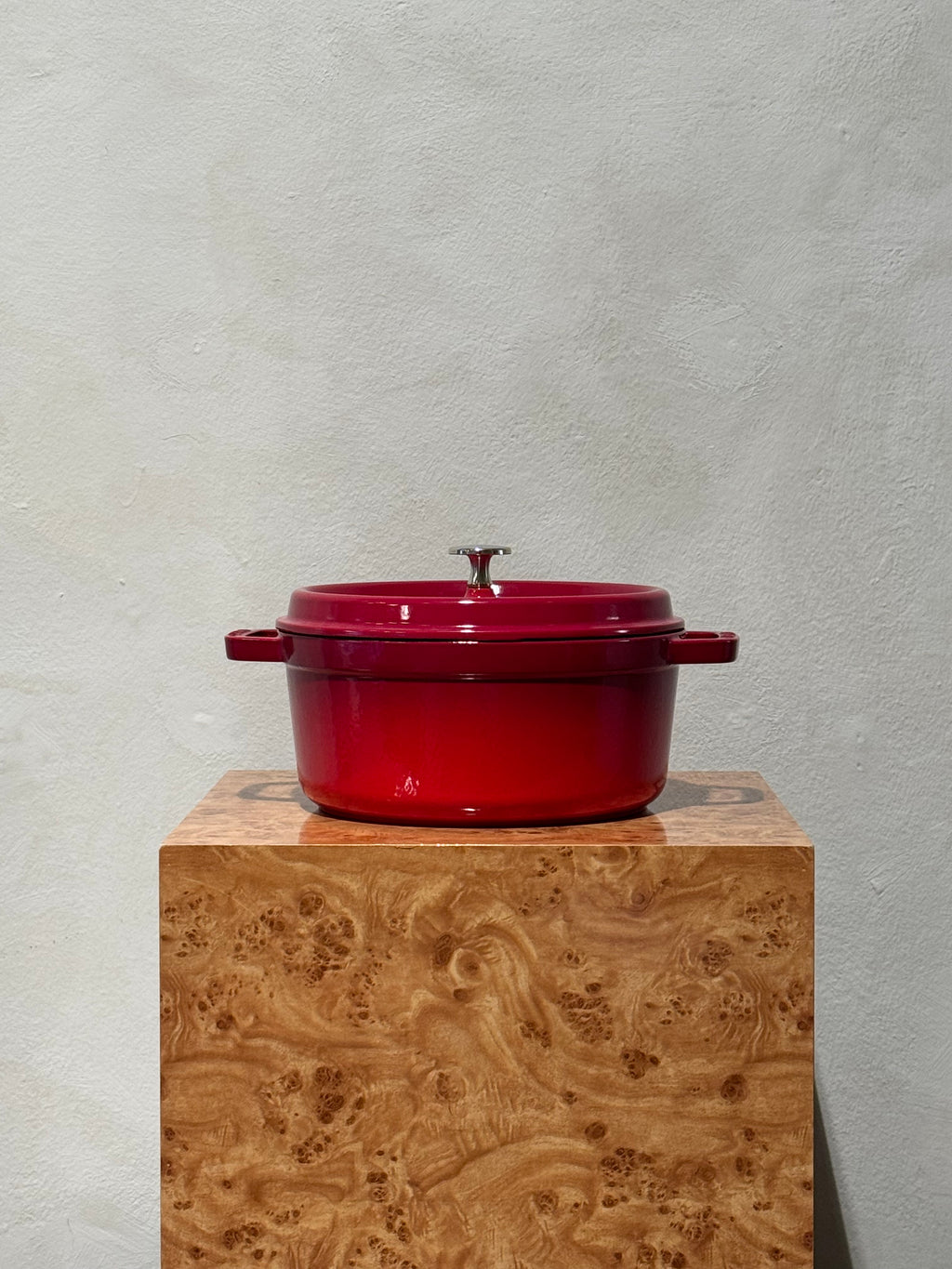 Staub gjutjärnsgryta 3,7 L röd