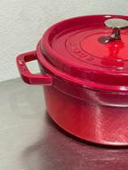 Staub gjutjärnsgryta 3,7 L röd