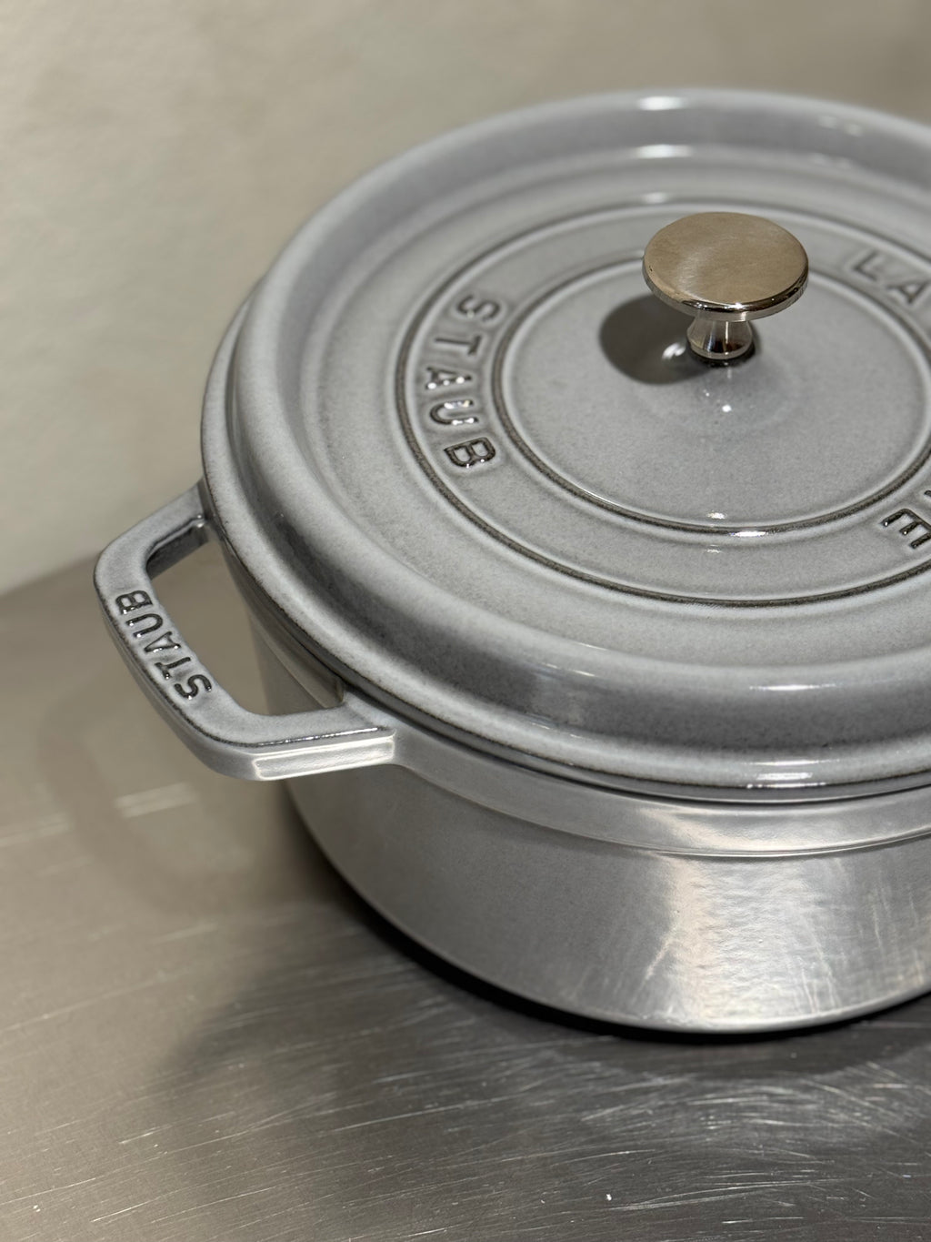 Staub gjutjärnsgryta 3,7 L grafitgrå