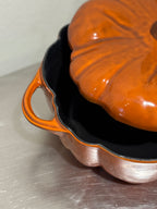 Staub pumpkin cast iron cocotte