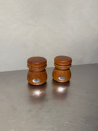 Teak Salt and Pepper Shakers – product image 1