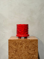 Muddy S pot in red
