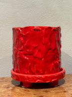 Muddy S pot in red