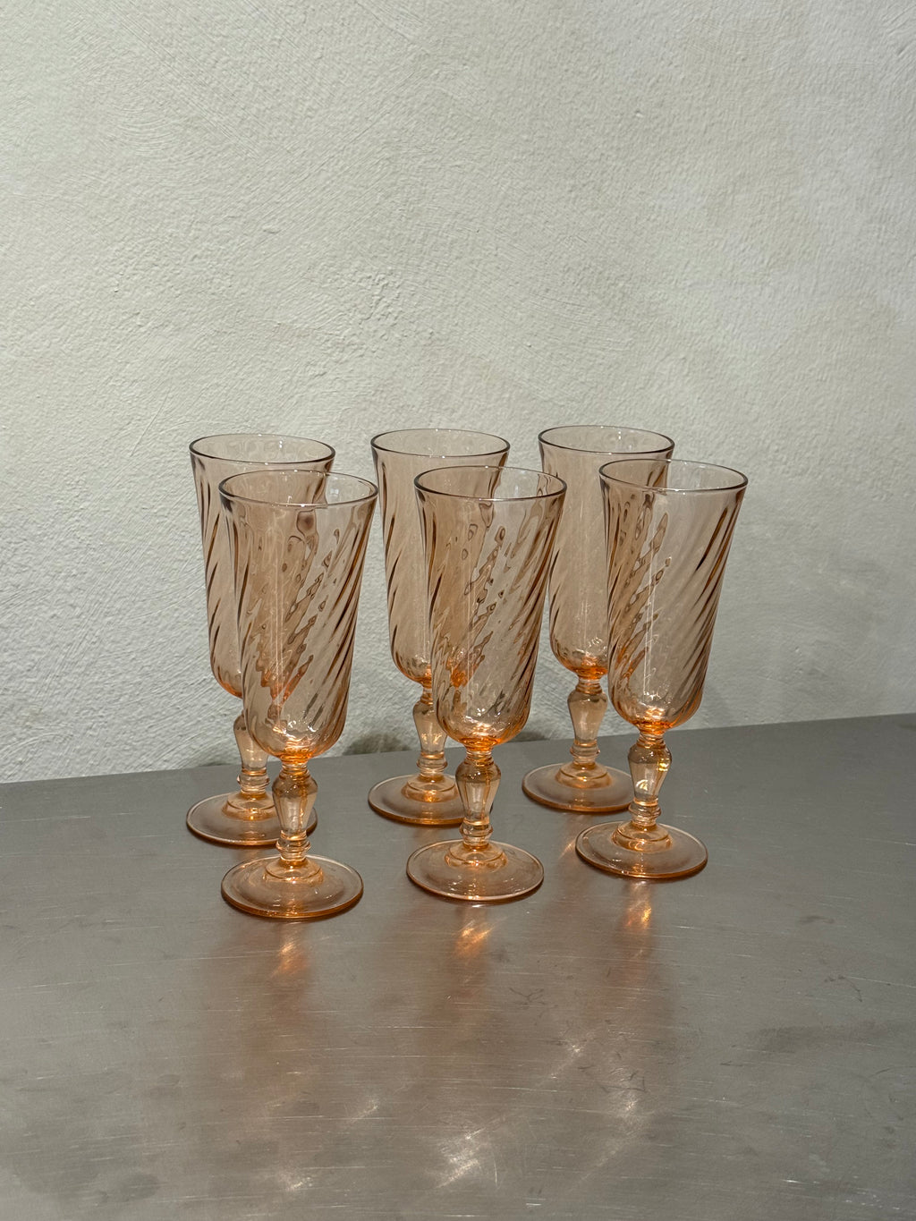 D'Arques Durand Rosaline Champagne Flutes – product image 1