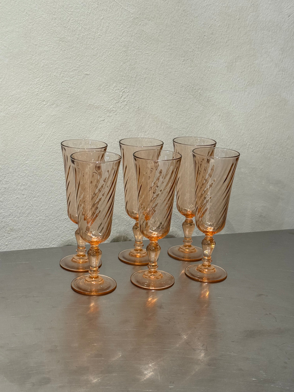 D'Arques Durand Rosaline Champagne Flutes – product image 1