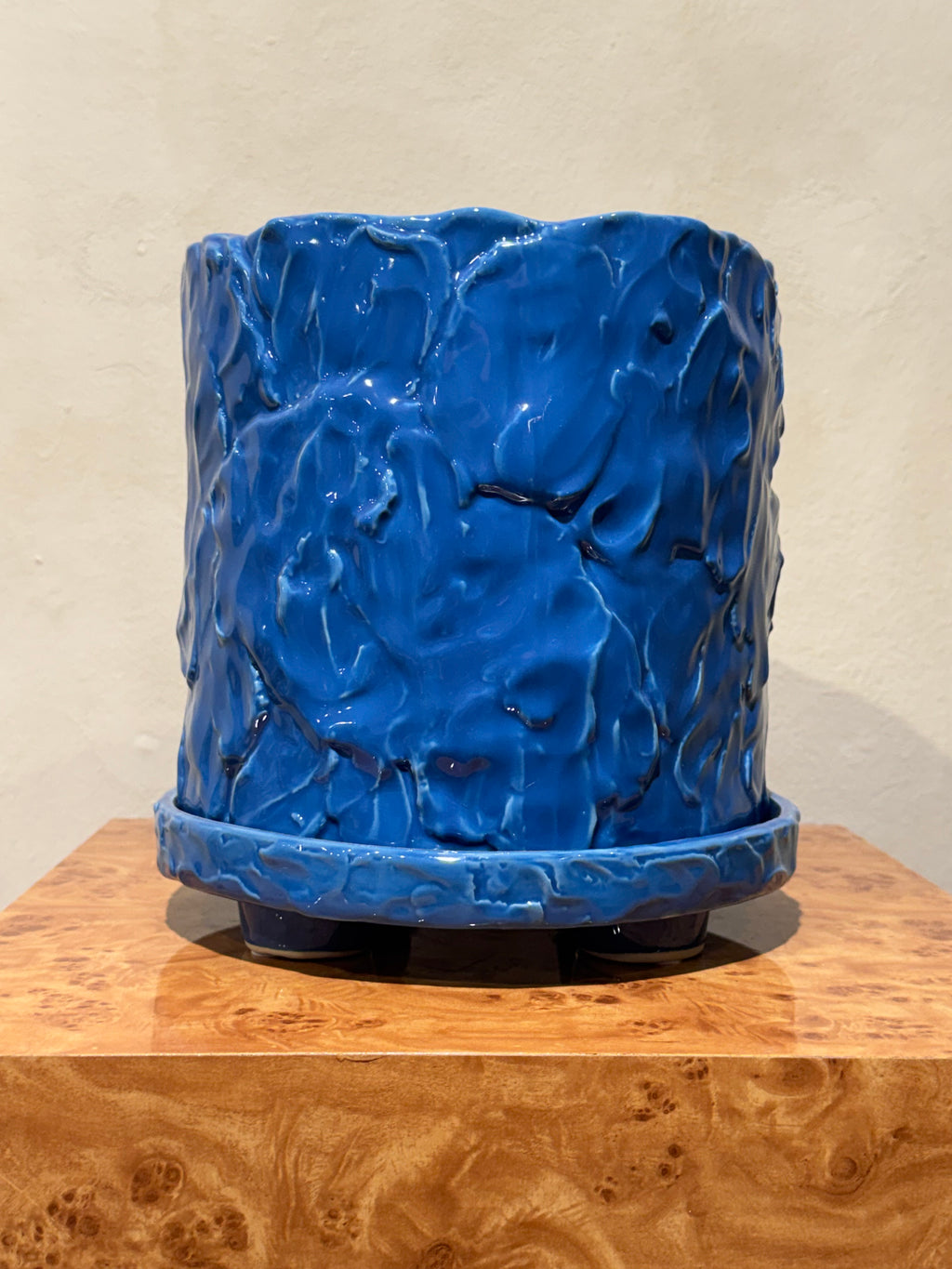 Muddy L pot in blue