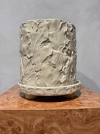 Muddy L pot in beige
