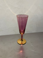 1960s Pastel Champagne Glasses – product image 4