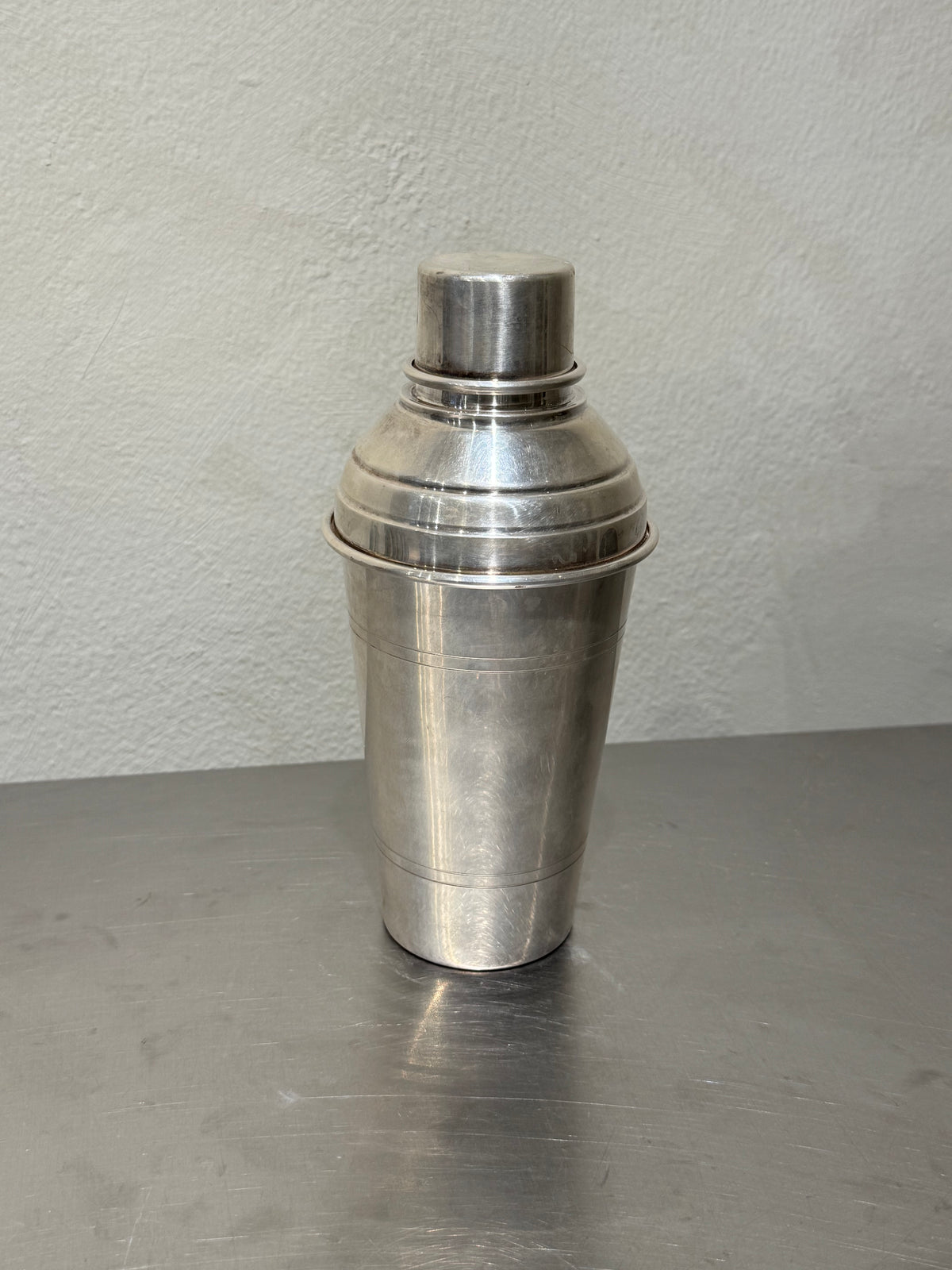 Nickel Silver Cocktail Shaker – product image 1