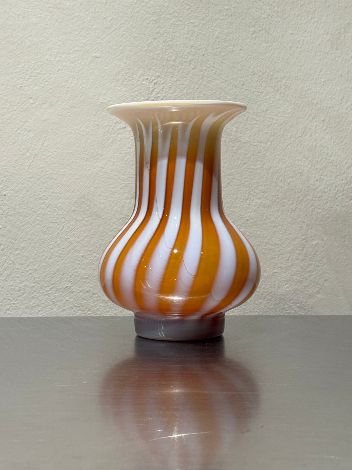 Striped Opaline Glass Vase – view 3