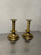 Baroque Style Brass Candlesticks – product image 2