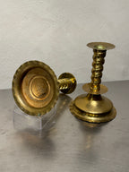Baroque Style Brass Candlesticks – product image 3