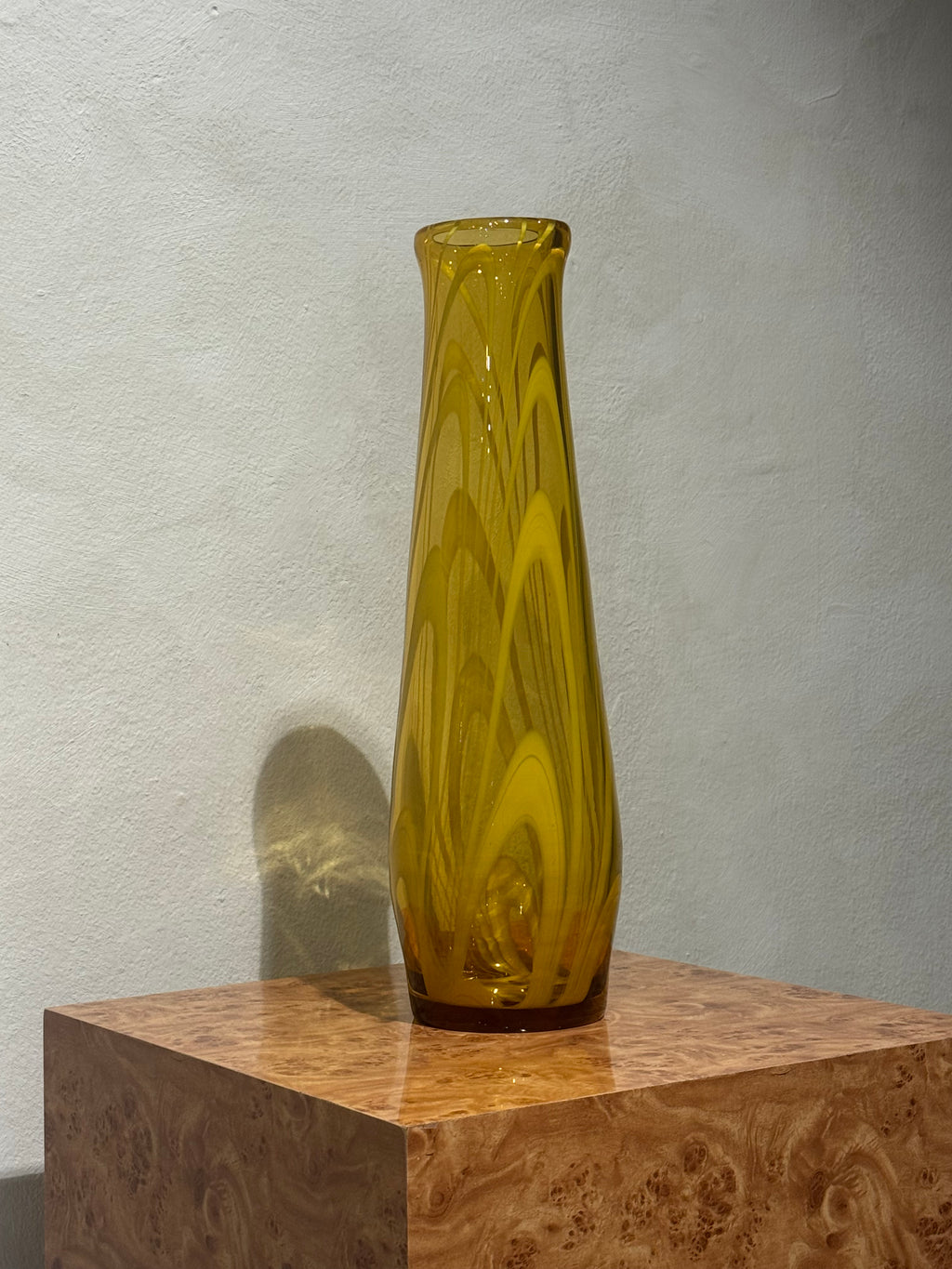 60s Art Glass Vase